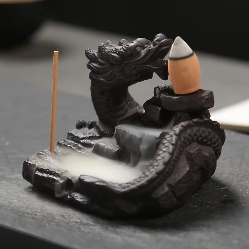 Smokeless Incense Stick - Bruciatore di incenso a riflusso in