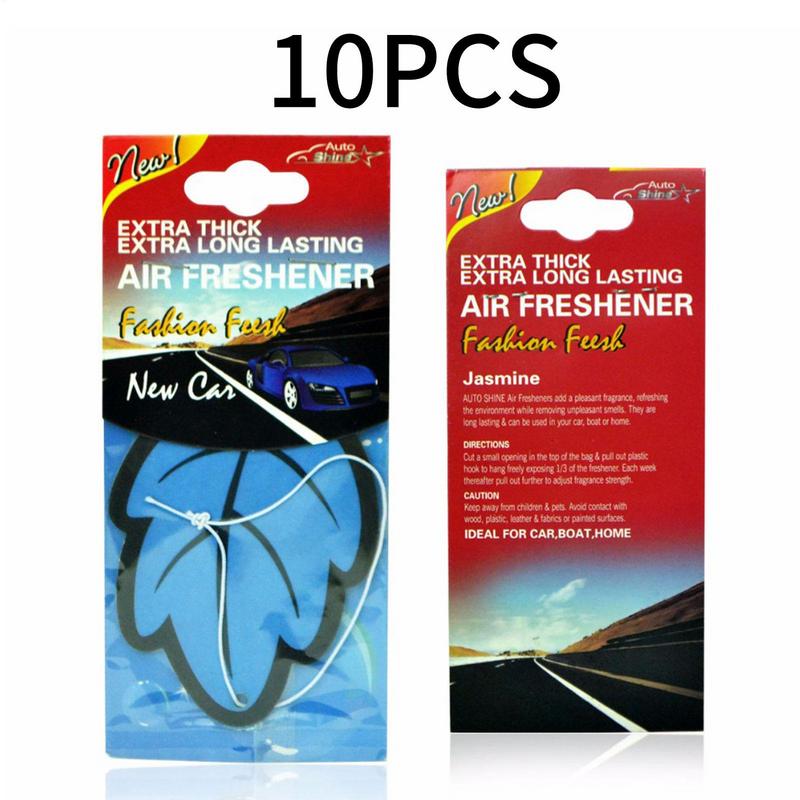 Home Fragrance Vanilla - 10PCS Deodorante per auto Profumato naturale