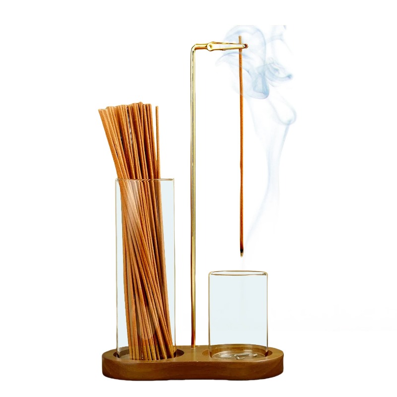 Smokeless Incense Stick - Portaincenso 2 in 1 per Bastoncini,