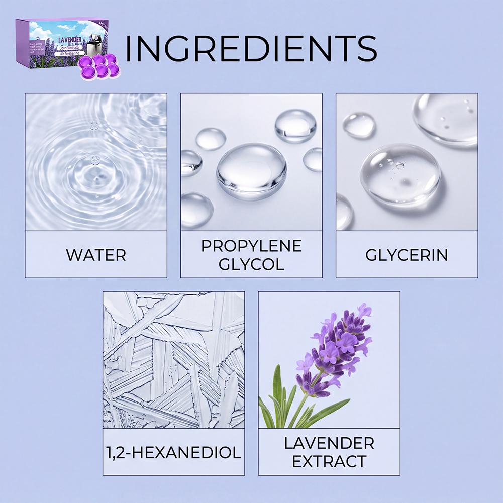 6 Confezioni di Deodorante per - Home Fragrance Lavender recensione e prezzo
